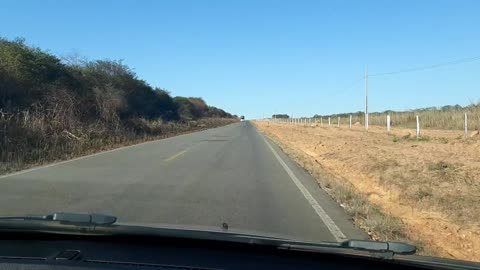 Rodovia BA 451 - Não pegue essa rodovia para ir para o Piauí, asfalto e terra