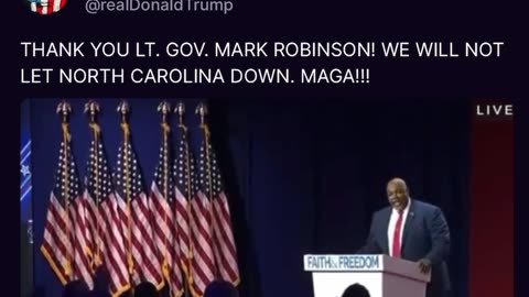 Lt Gov. N.C. Mark Robinson