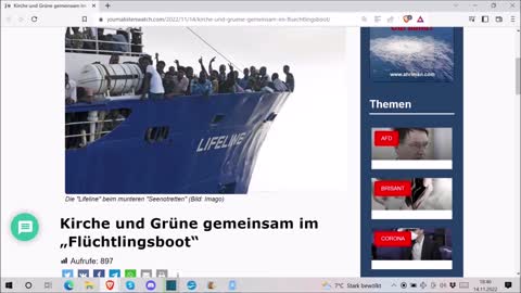 "Nachrichten an das deutsche Volk vom15.11.2022" ...
