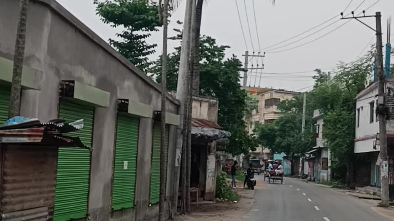 রিকশায় করে শহর দেখলাম 👌