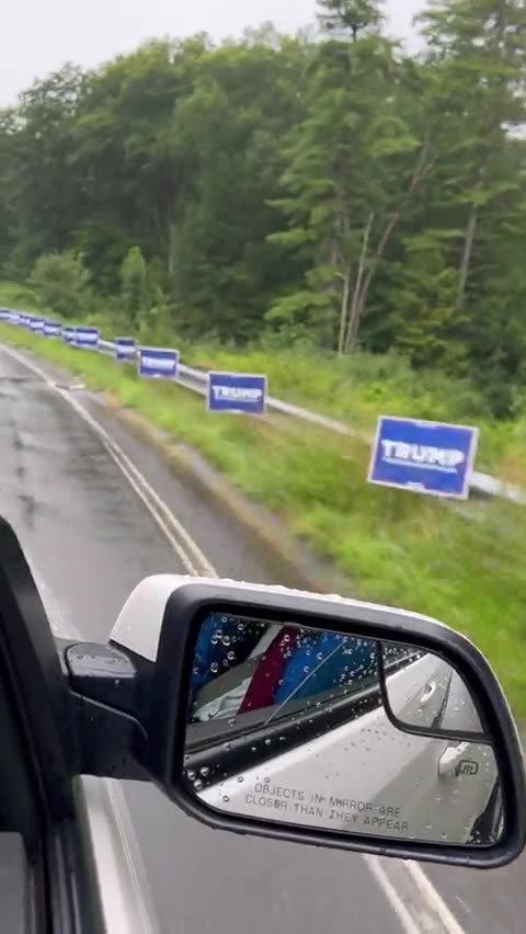 New Hampshire welcomes Donald Trump remarks at around 2:30 p.m Tuesday