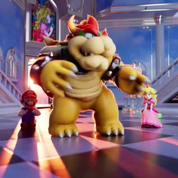 Mario Does the Chicky Cha Cha Dance