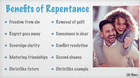 Doctrine of Repentance Series: The Benefits