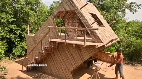 Bamboo Villa with Bamboo swimming Pool