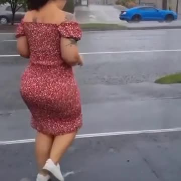 Hot and Sexy Girl Walking