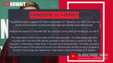 PewDiePie vs T Series