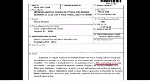 ▶️ GOVERNMENT DOCUMENTS SAY EARTH IS FLAT & NON-ROTATING