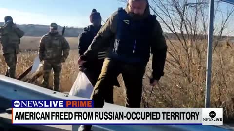 Exclusive ABC News video shows American freed from Russia ABCNL