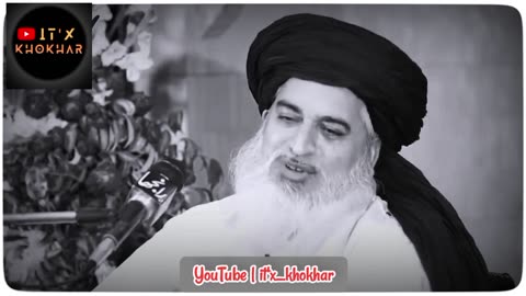 Allama Khadim Hussain Rizvi Very Hart Carrying Bayan KHR Clips Rizvi Status || Life in Dunes