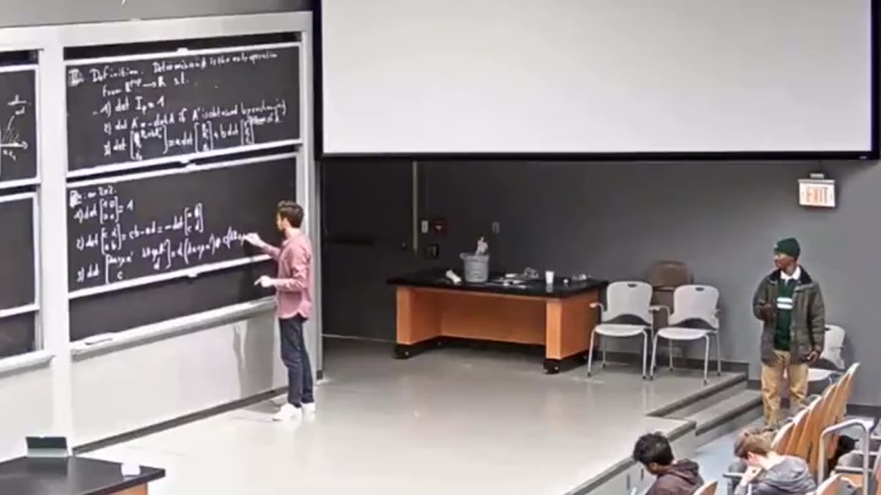 MIT Professor's Math Class Interrupted By 'Free Palestine' Protest