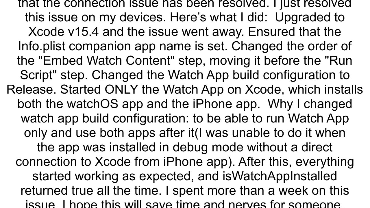 Flutter iOS Companion App With Watch App Error No such module 39WatchKit39 While Archiving