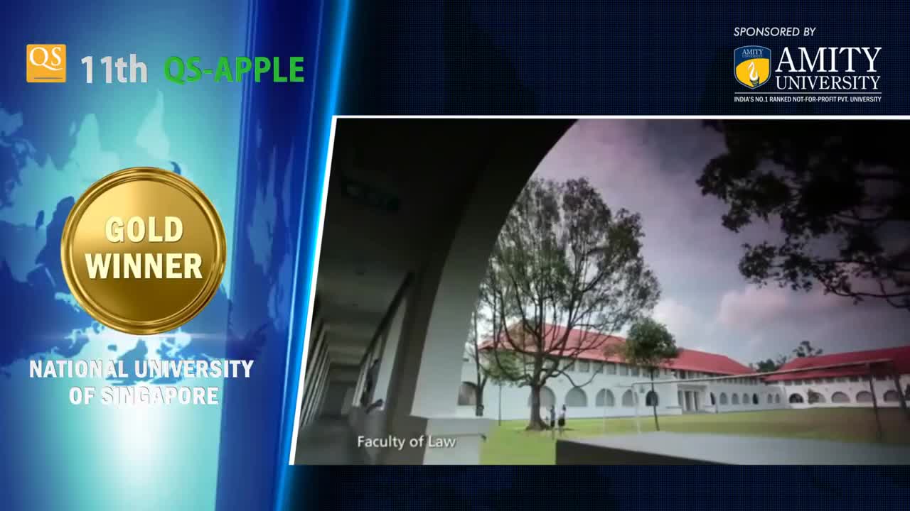 National University of Singapore - GOLD winner - Most Creative Corporate Institu