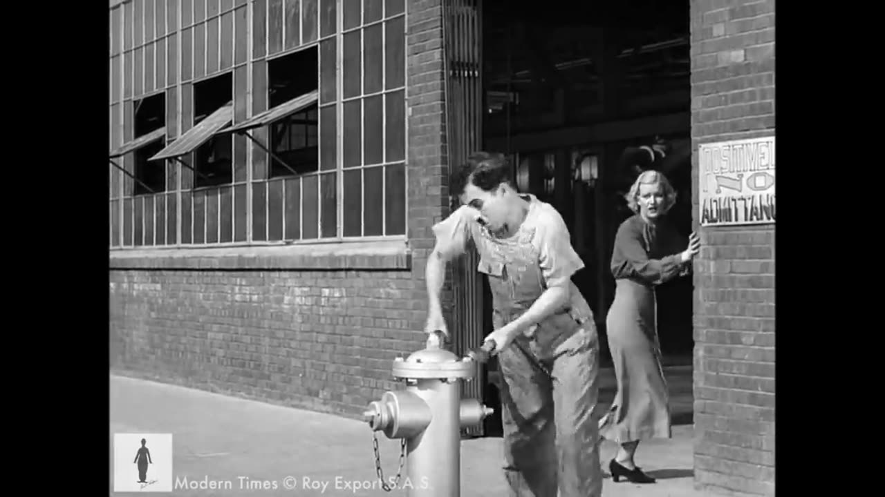 Charlie Chaplin - Factory Scene - Modern Times