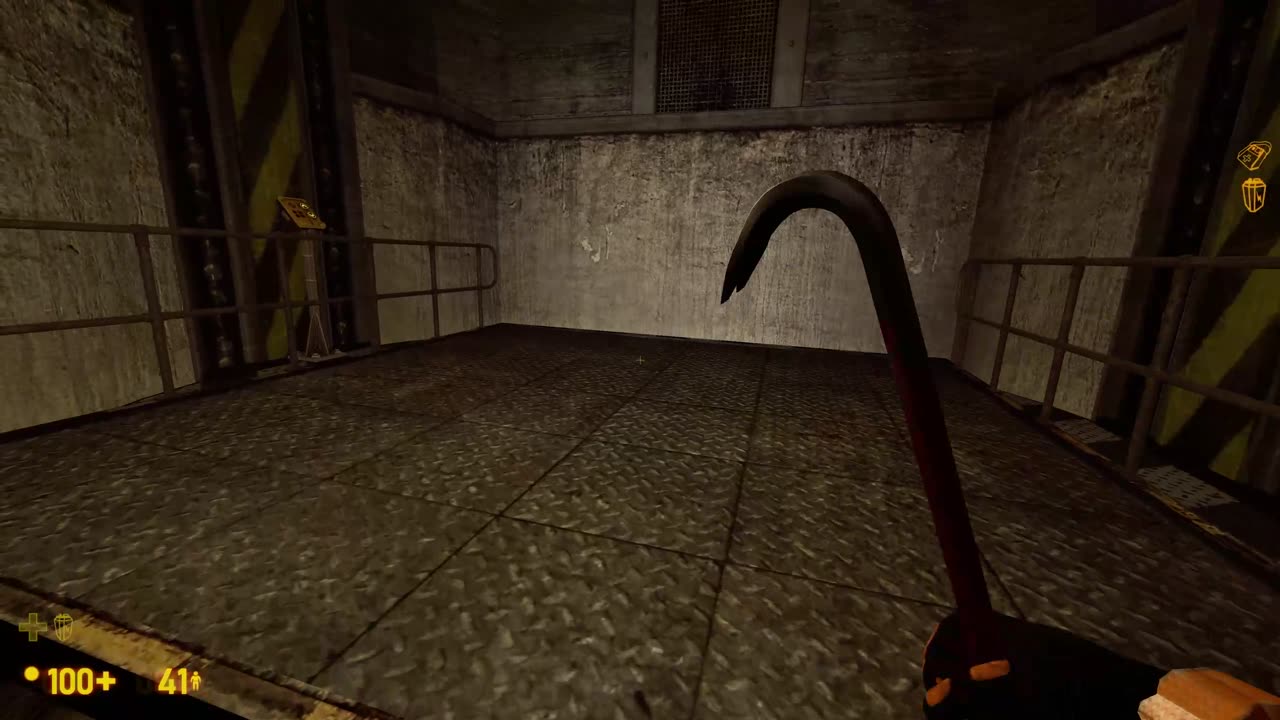 Black Mesa- elevator killed me.