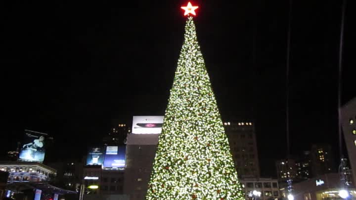 2014 Union Square Christmas Tree Lighting Ceremony