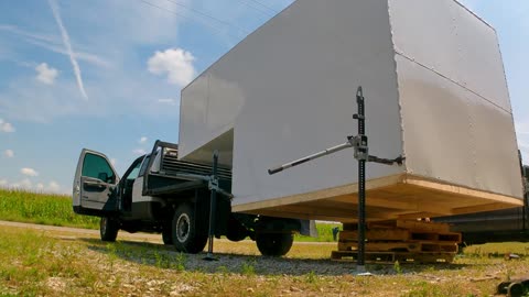 Truck Camper Loading Fail