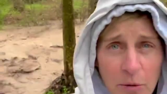 Ellen DeGeneres on heavy rain in California: "We need to be nicer to Mother Nature"