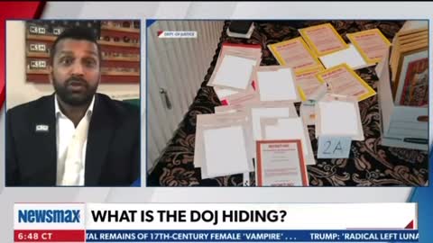 Kash Patel- they won’t indict Trump put maybe people around him- we’ve seen this before