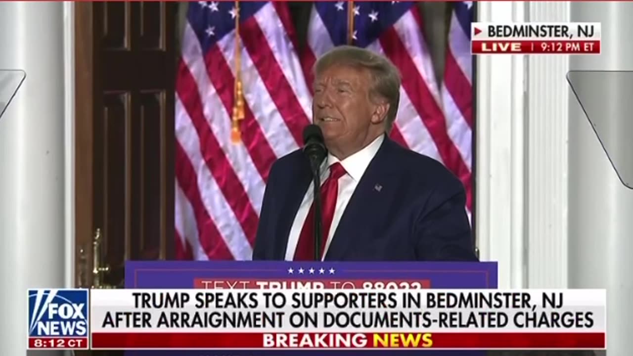 President Trump’s Speech after being"indicted" AGAIN‼️‼️