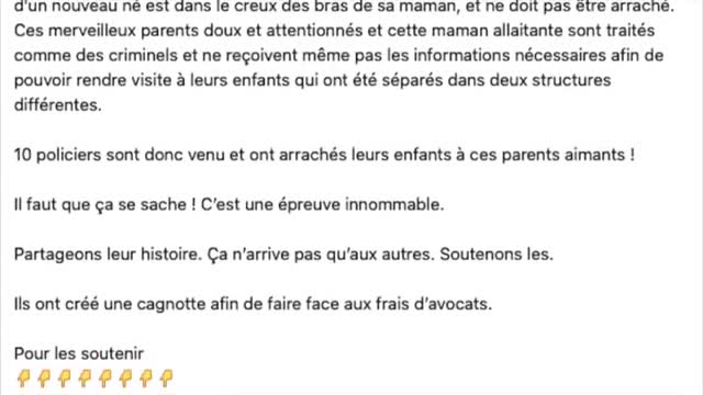 UN DRAME INTOLÉRABLE... ON A ARRACHÉ MANU MILITARI LES ENFANTS À CETTE MAMAN EN DÉTRESSE !!!