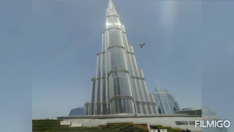 World Largest Building Burj Khalifa in Dubai