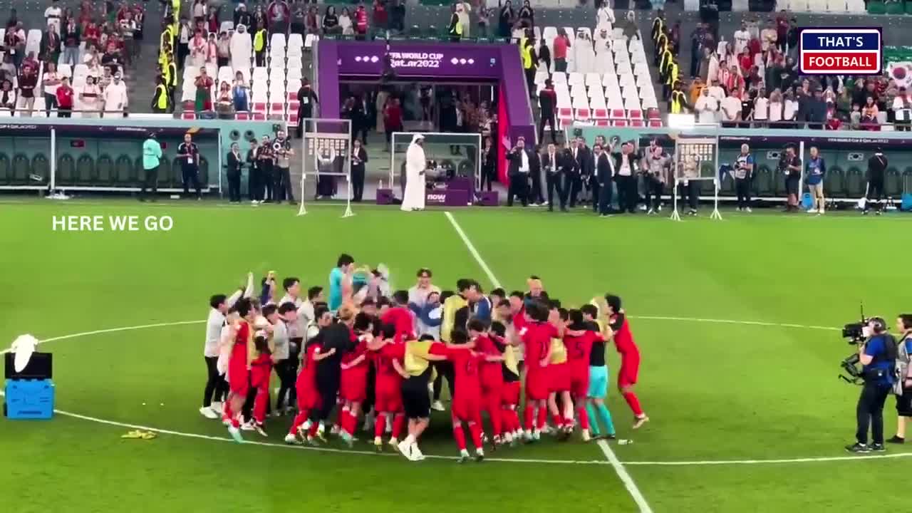 Son Heung-min Crying After Beating Portugal & Qualifying For World Cup Round of 16!