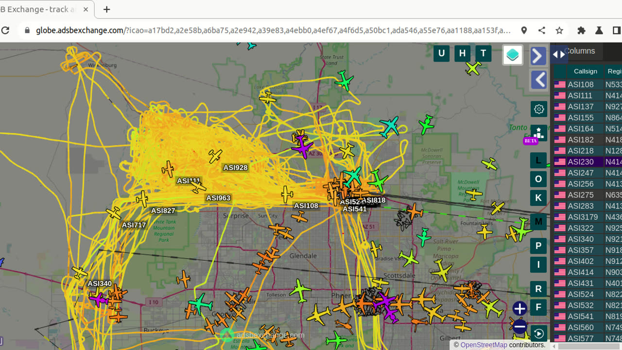N4143A gang stalking US60 - March 8th 2024 -