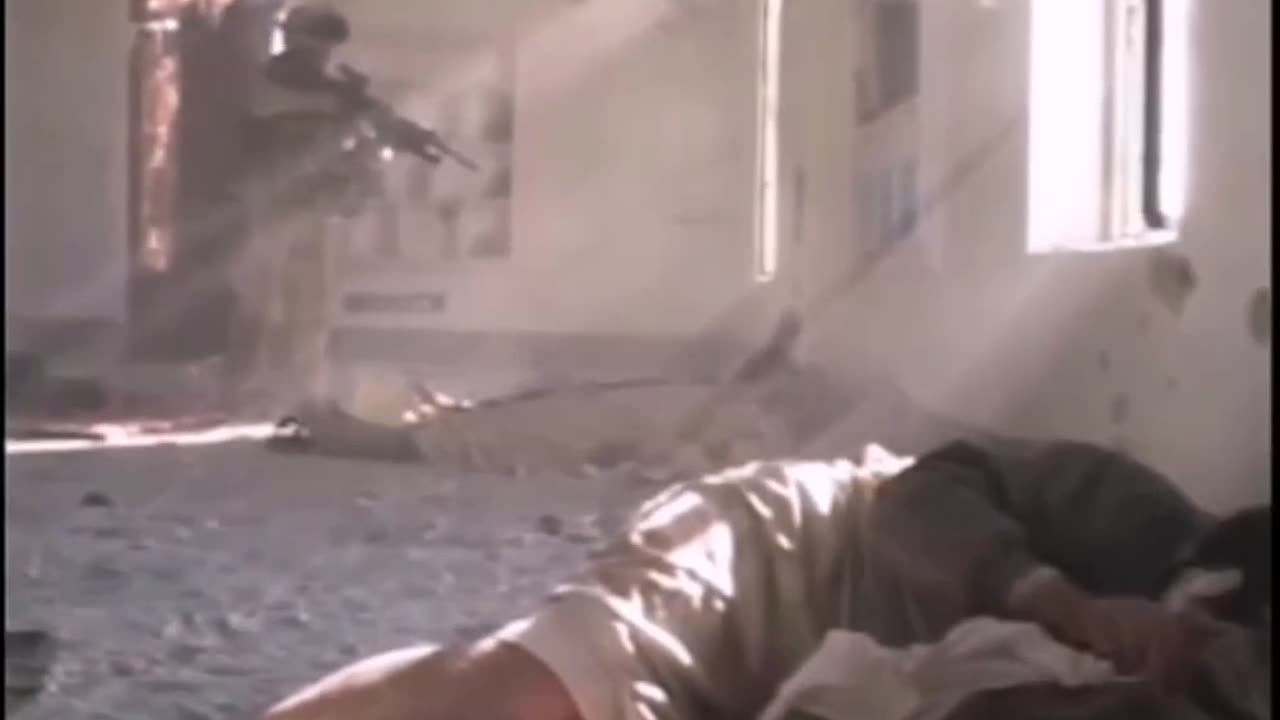 Iraq War Era , U.S Marine finished off a Iraqi fighter