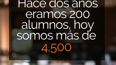 Somos más de 4,500 estudiantes