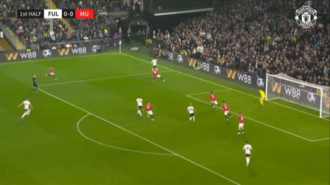 GARNACHO STOPPAGE TIME WINNER | FULHAM 1-2 MANCHESTER UNITED HIGHLIGHT