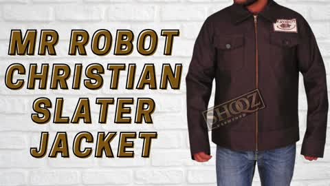 MR ROBOT || CHRISTIAN SLATER || COTTON JACKET