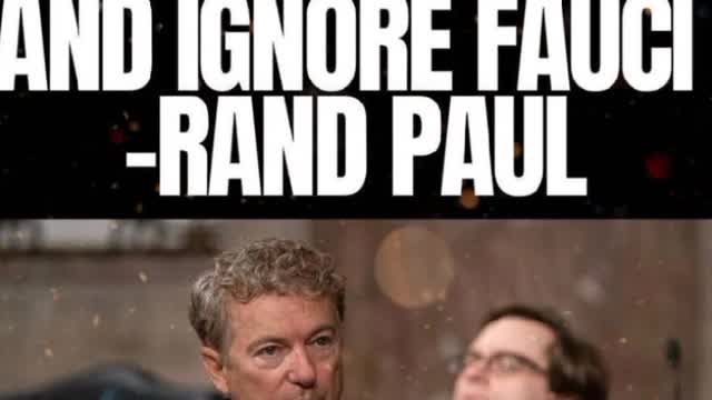 LIVE YOUR LIFE IGNORE FAUCI 😂😂 F**K FAUCI