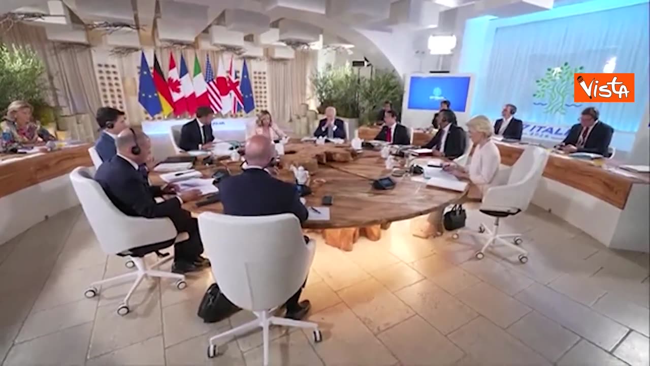 Il discorso di benvenuto in Puglia di Giorgia Meloni ai leader del G7