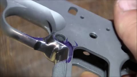 1911 Build 4 - Part 3 - Old method Trigger Guard Undercut