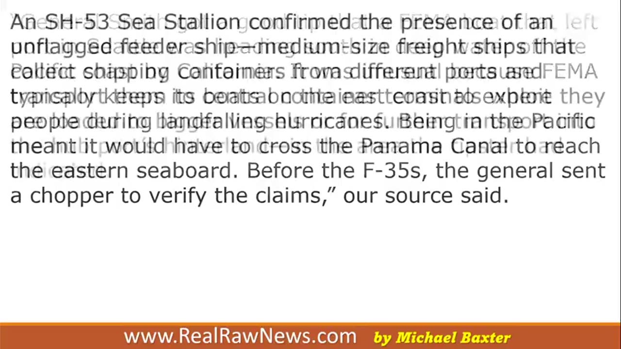U.S. MARINES SINK FEMA BARGE IN SOUTHERN CALIFORNIA