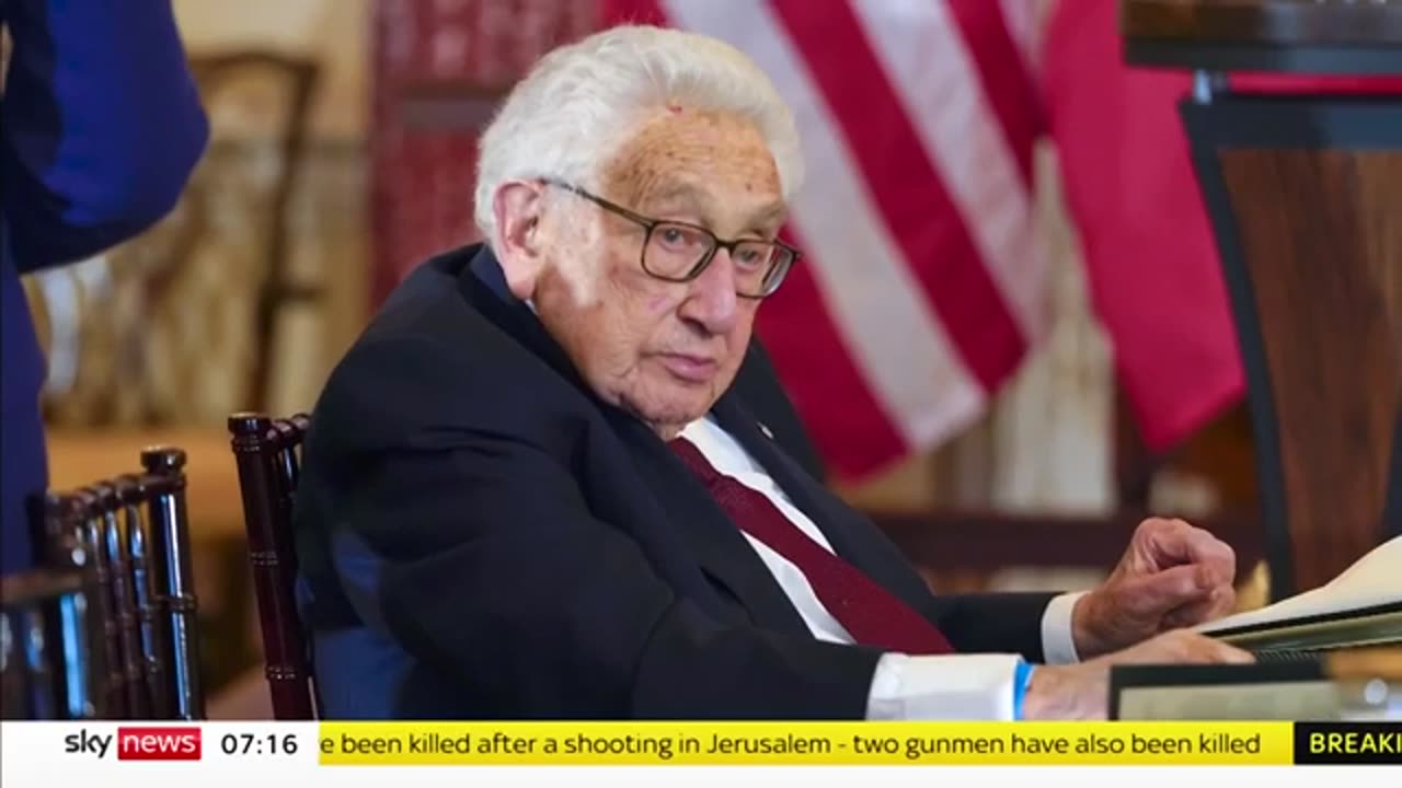 Henry kissinger: a politician both revered and reviled