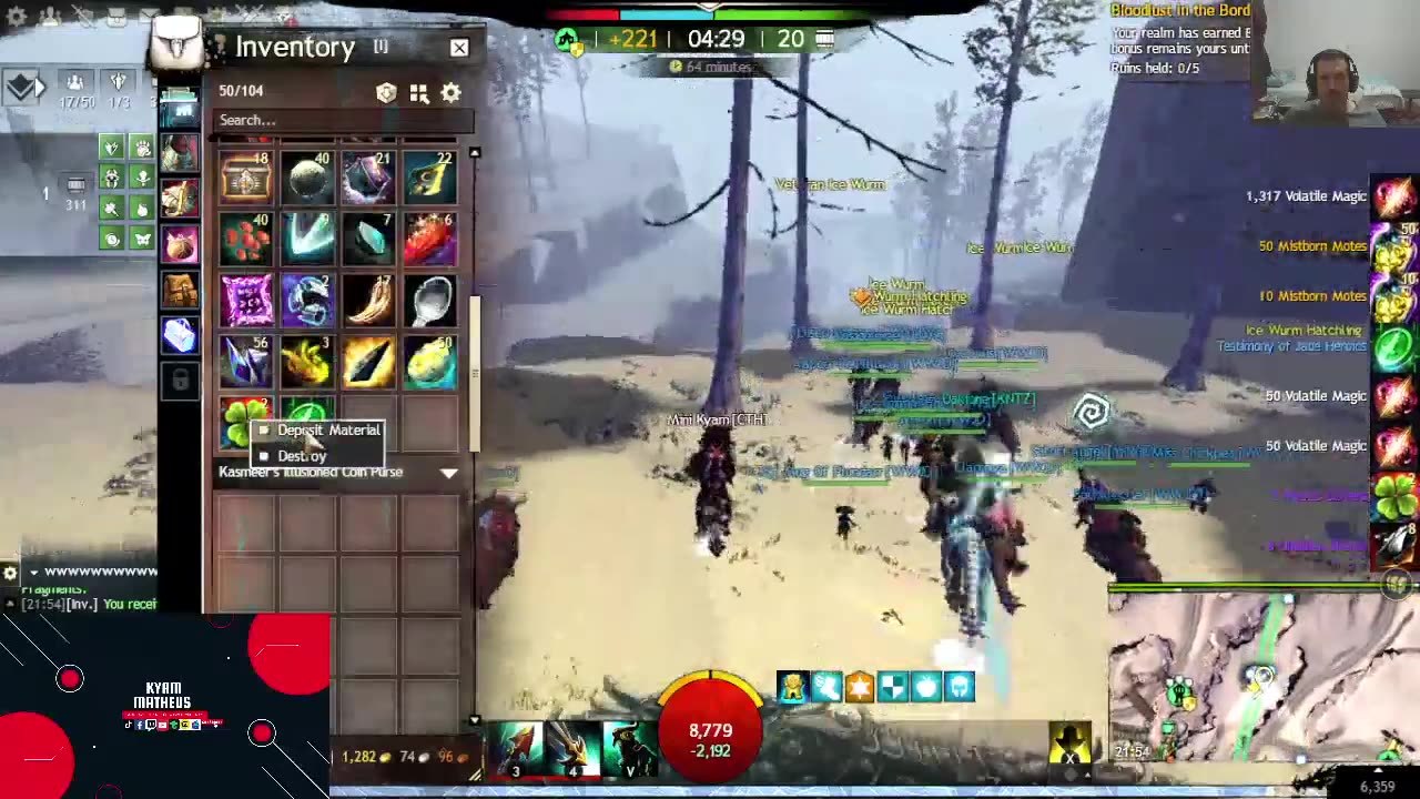 GW2 -FARMING ,SPVP and WvW MULTICLASS !!!!!
