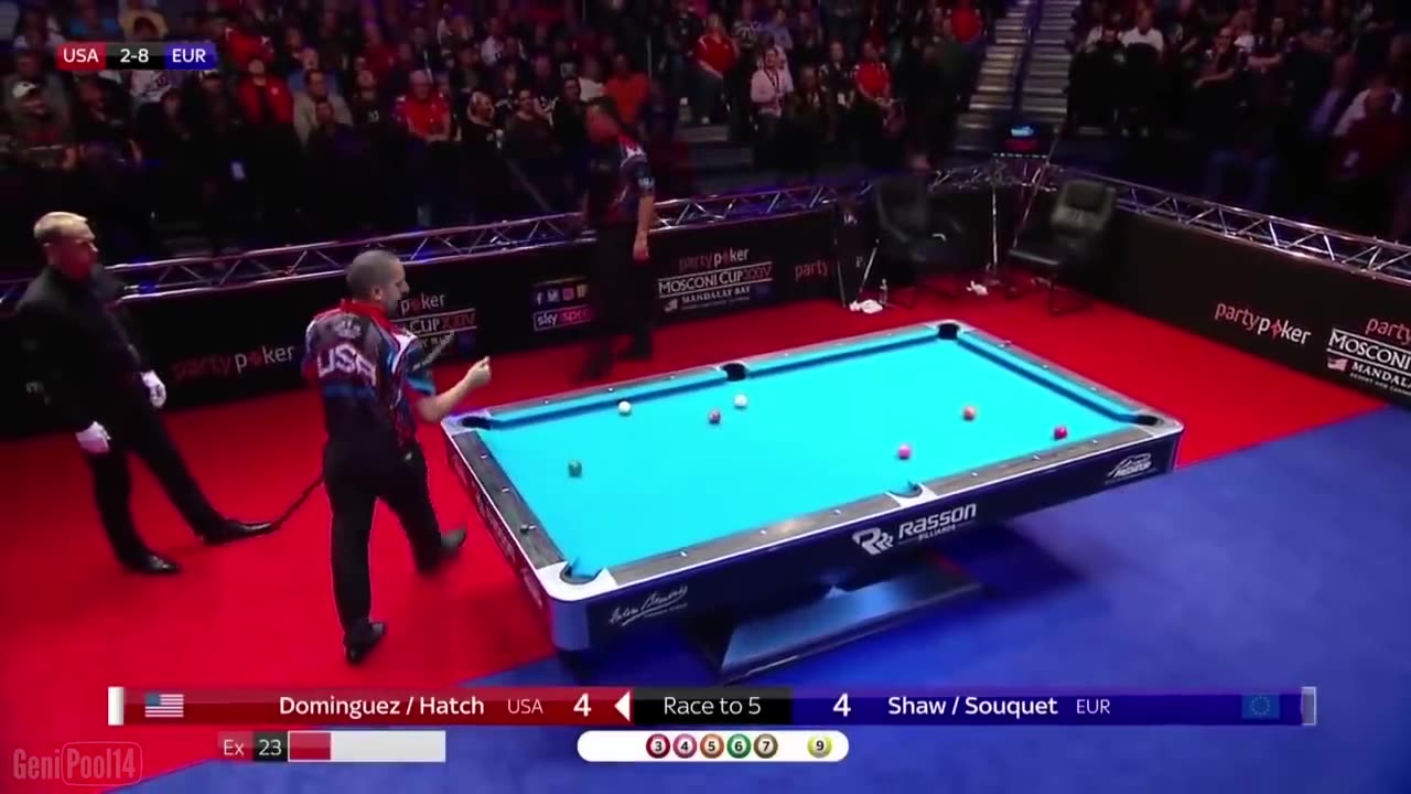 TOP 10 BEST SHOTS Mosconi Cup 2017