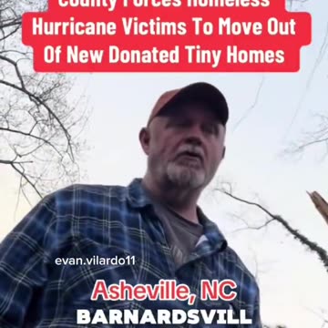 NC county kicks out victims from new tiny homes.