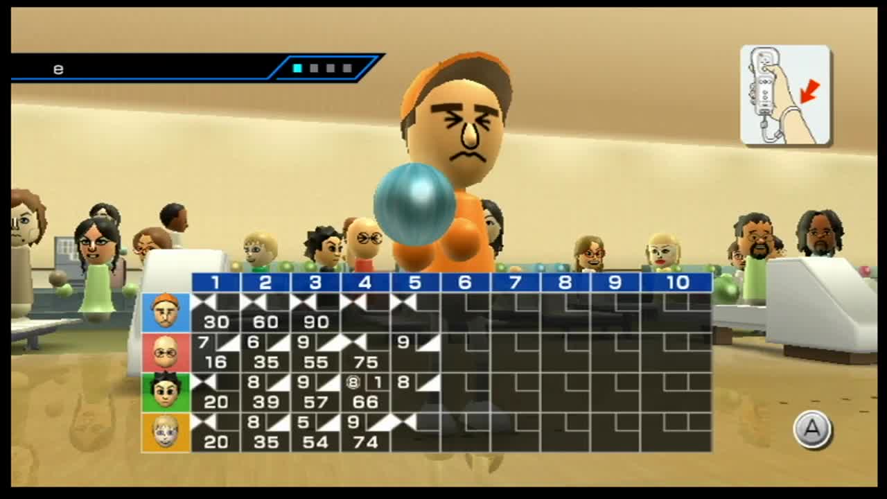 Wii Sports Bowling Game52 Part1