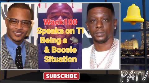 ENews ~ #Wack100 Ignites on #TI & #Boosie Situation & Calls TI a 🐀 for his Fed Case Allegations 🕋