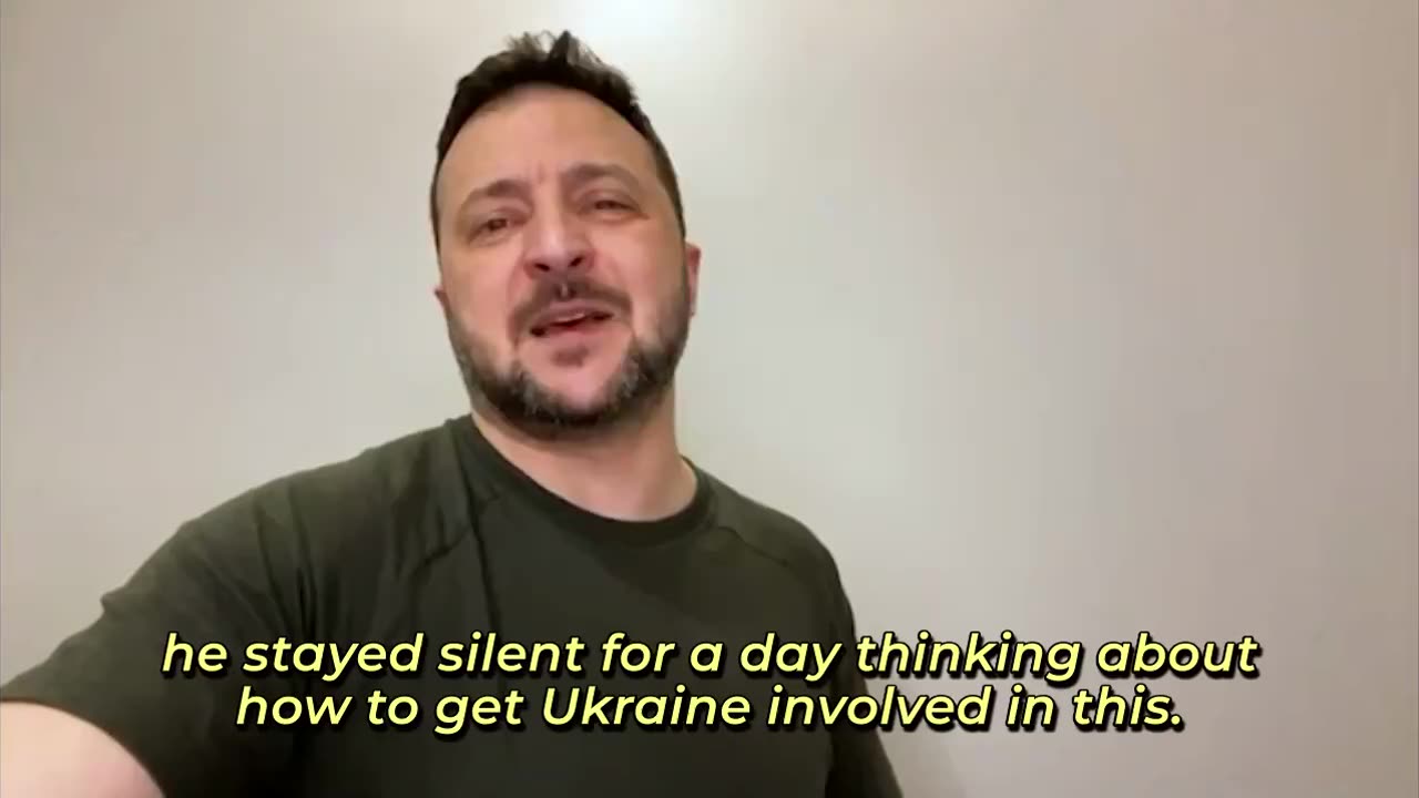 UKRAINE: Zelensky attacks Putin for Crusco City Hall Attacks!