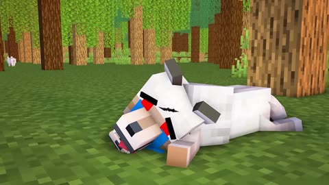 Monster School BABY ZOMBIES FIGHT WITH KING SKELETON FOR FAMILY - Sad Story - Minecraft Animation
