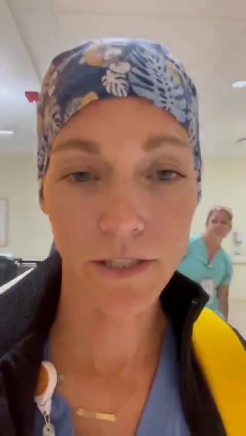 A nurse was fired for not taking the vaccine