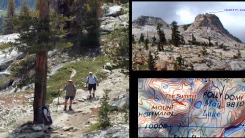 Hiking fail in the snoy mountain