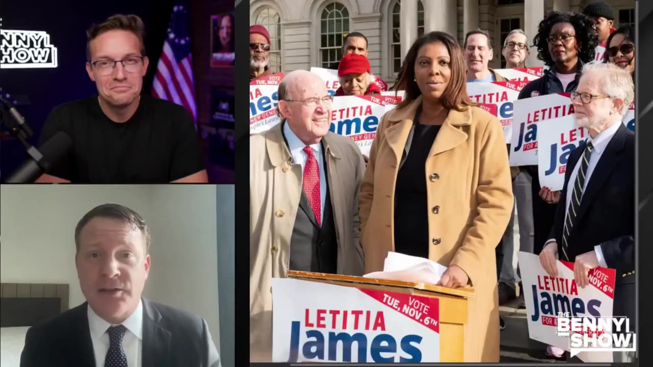 Mike Davis of the Trump Admin Warns Letitia James of Prison Time