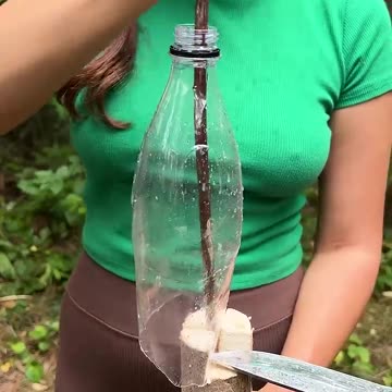 NEW invention from the FOREST GIRL #camping #survival #bushcraft #outdoors #marusya #shiklina