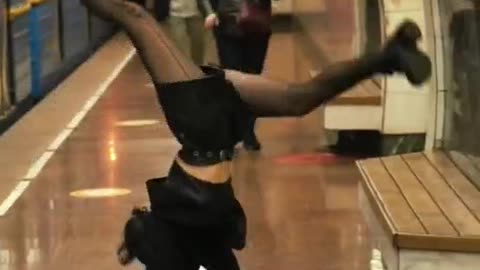 She can dance