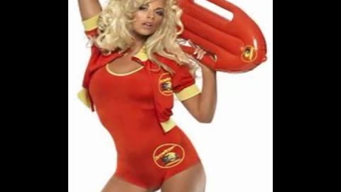 Sexy female lifegaurds