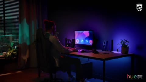 Philips Hue Play Gradient Lightstrip für einen Monitor